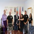 Župan Igor Andrović zaželio sreću Kristini Horvat koja će u Švedskoj nastupiti na Svjetskom prvenstvu u powerliftingu s kojeg se hrvatska ekspedicija nada osvajanju prve medalje za Hrvatsku